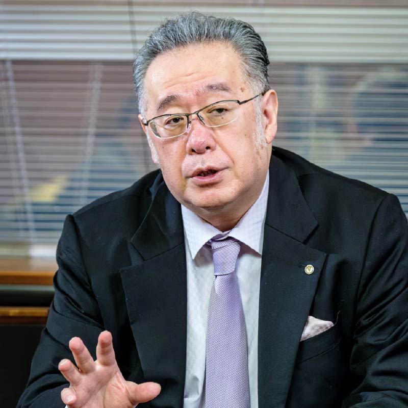 株式会社ミロク情報サービス 代表取締役社長 是枝周樹氏